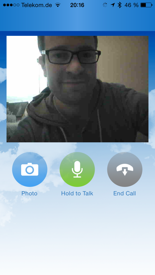 Screenshot: Skybell App