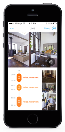 Withings Home: Schicke HD Kamera mit Umgebungssensoren