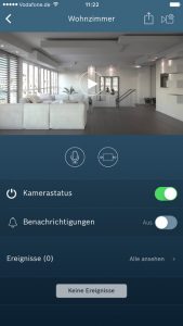 Bosch Eyes: Außenkamera mit Gegensprechanlage und Beleuchtung