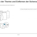 Strom abschalten für die weiteren Schritte