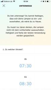 Anwesenheitssimulation, jedoch ohne Zufallsfunktion