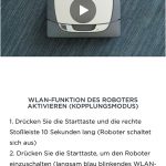 Verbindung mit dem Saugroboter