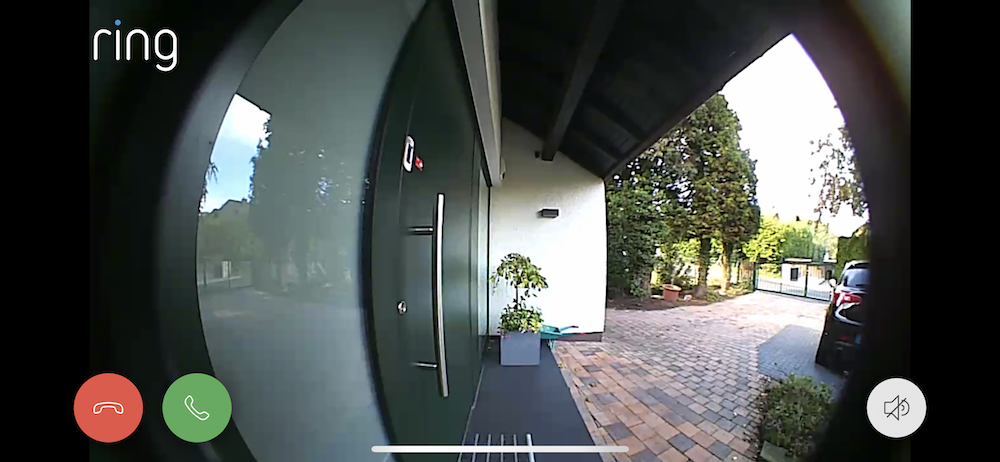 Screenshot Ring Video Doorbell App