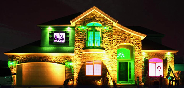 LED Flutlicht für den Garten mit Alexa