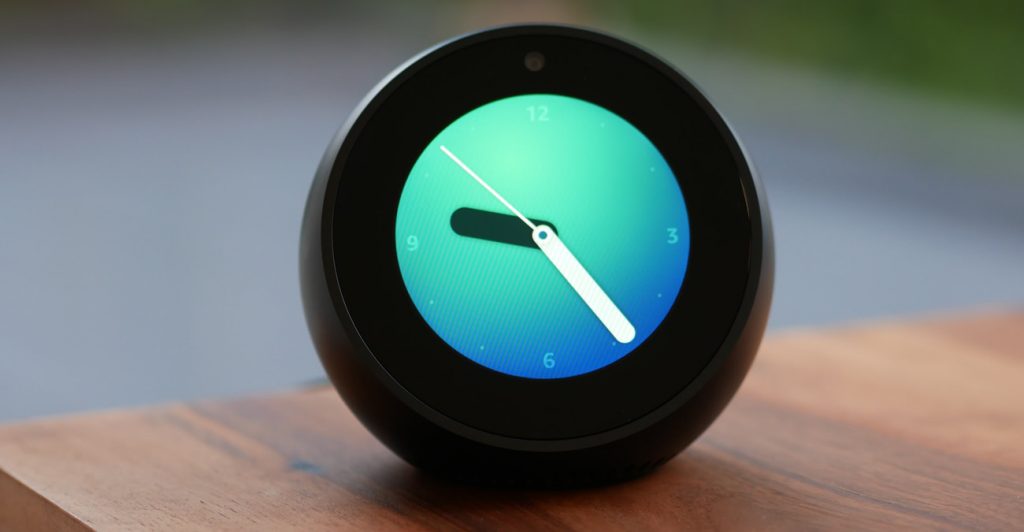 Echo Spot ist wieder erhältlich AlexaWecker mit 31