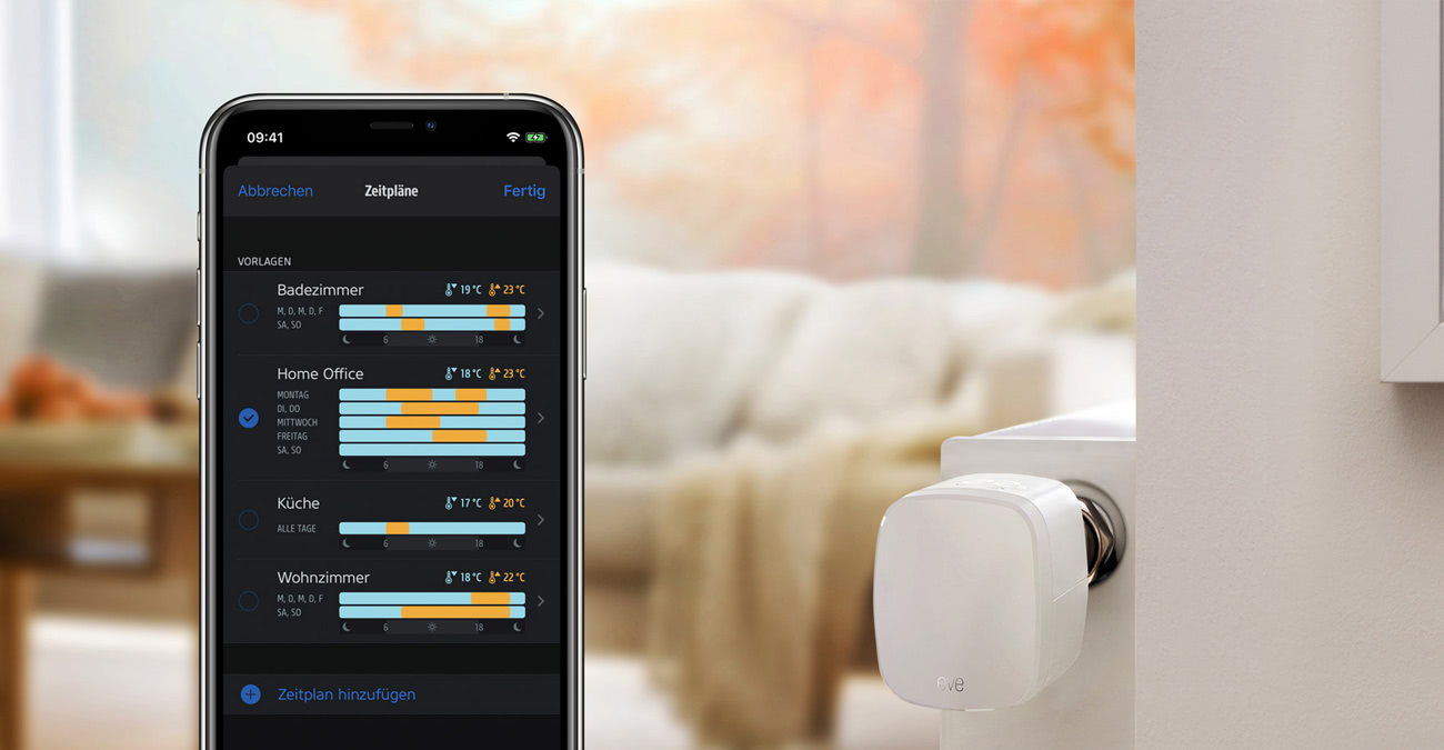 Apple HomeKit EveApp erleichtert die Heizungssteuerung HouseControllers