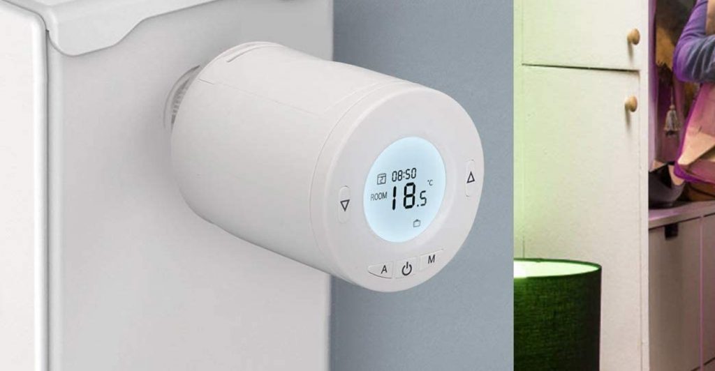 Alexa-kompatibles Heizkörperthermostat