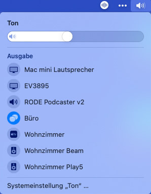 macOS: HomePod Mini als Stereopaar