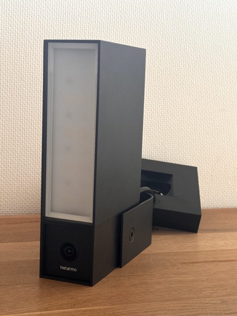 Foto der Netatmo Außenkamera Original