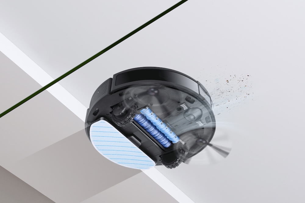 Ecovacs Deebot T9 Aivi mit Gummiwalzen