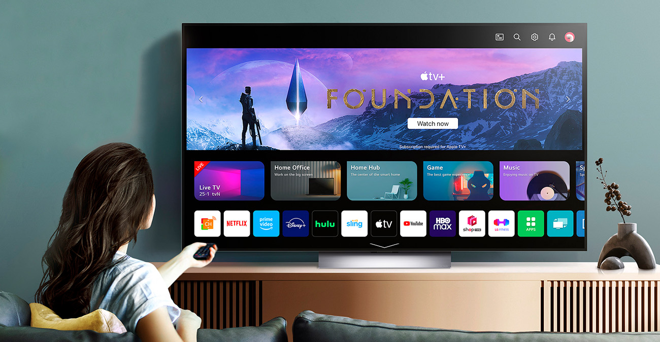 LG Fernseher 2023: Neues Design, verbesserte Helligkeit und ein schnellerer Prozessor