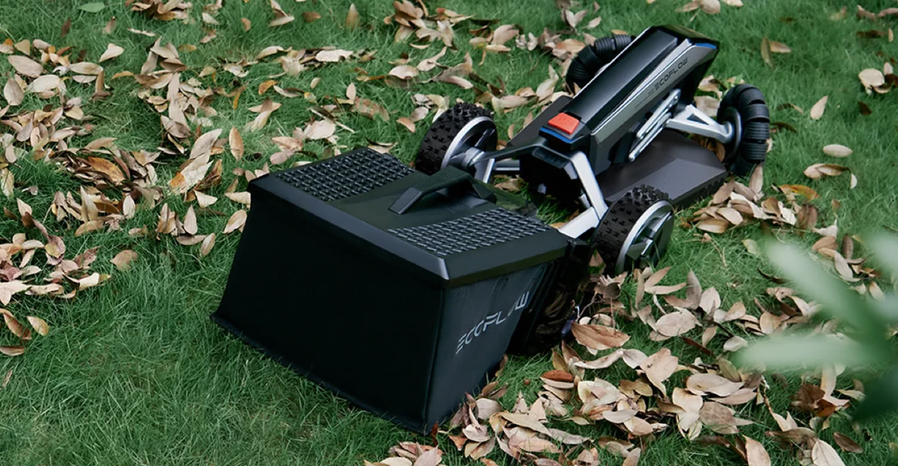 Lama EcoFlow: questo rasaerba robotizzato raccoglie le foglie