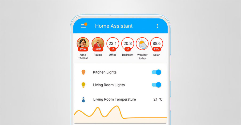 Smart Home mit Home Assistant