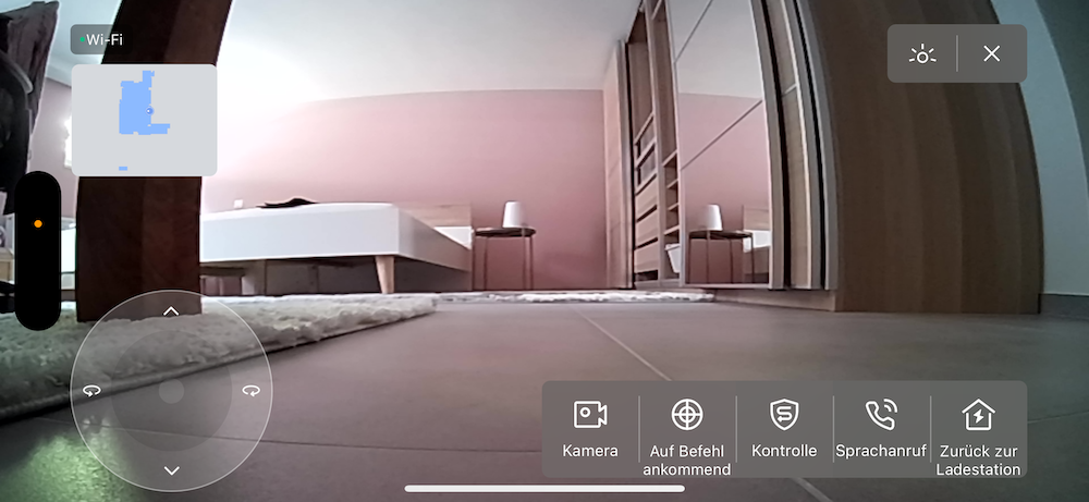 Roboter als Überwachungskamera