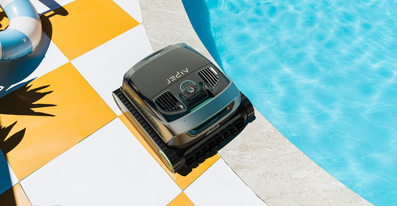 Knocery Poolroboter Haken Schwarz - Teleskop Haken Für Poolreiniger 20-35cm