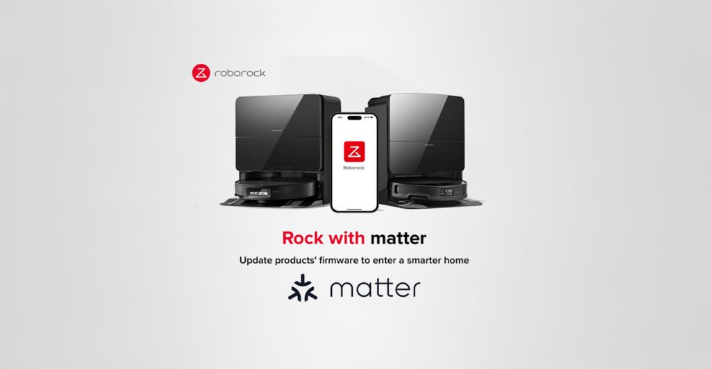 Roborock Saugroboter mit Matter kompatibel