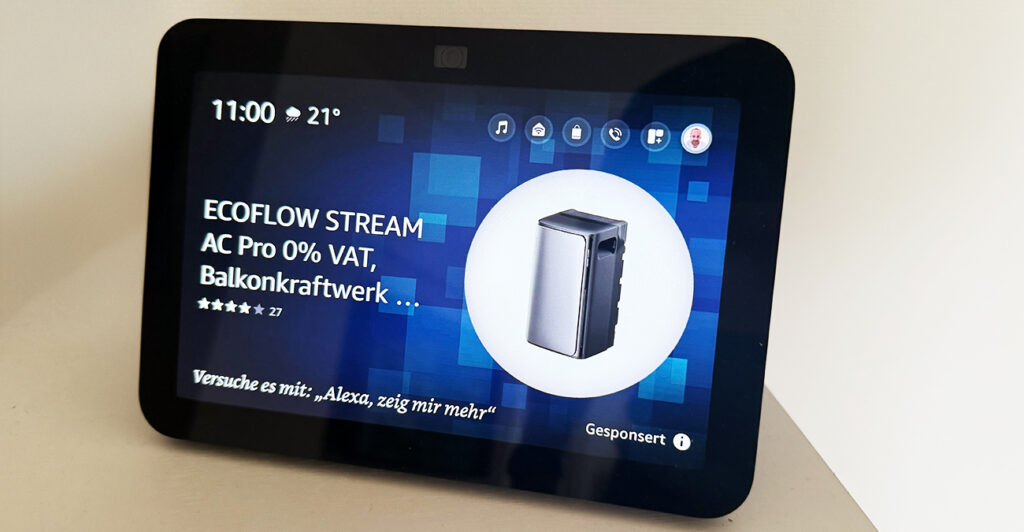 Echo Show: Auf dem Display wird Werbung eingeblendet