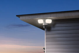 Foto einer Überwachungskamera