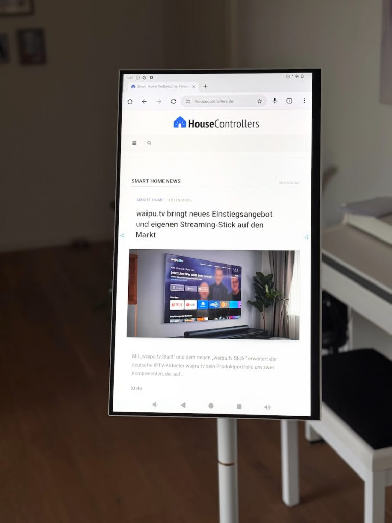 Sylvox 27 Zoll Akku Fernseher (Hochant)