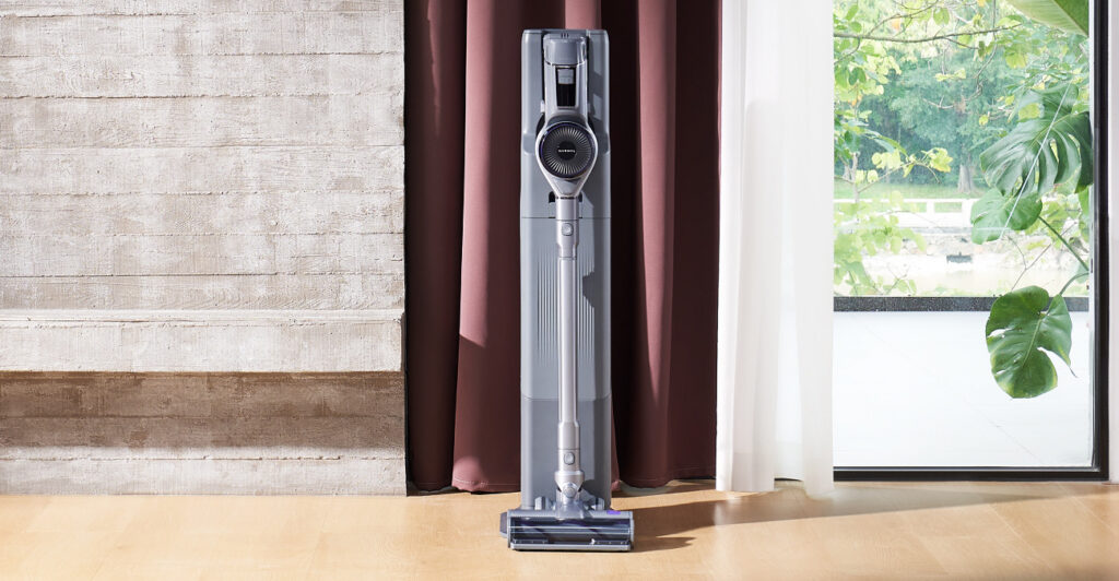 Narval Staubsauger mit Absageustation