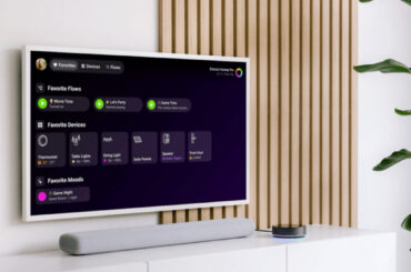 Homey auf dem Fernseher