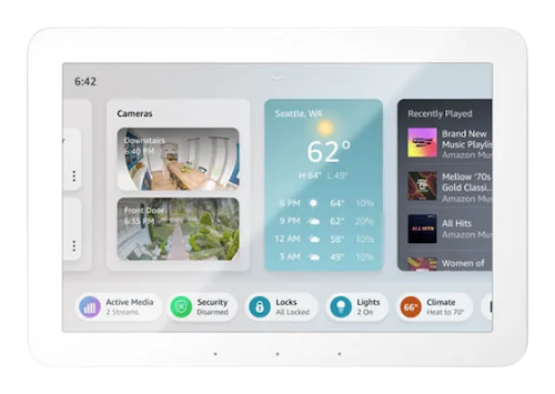 Amazon Echo Hub – Smart-Home-Bedienpanel mit Alexa