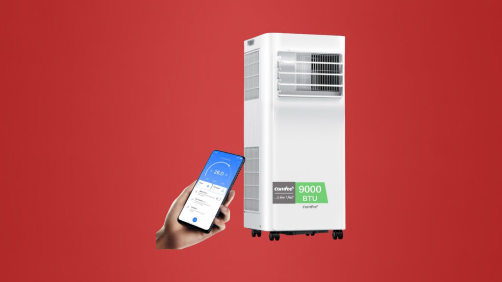 Mobiles Klimagerät mit App-Steuerung zum Prime-Preis: Comfee Breezy Cool Pro jetzt 20 Prozent günstiger