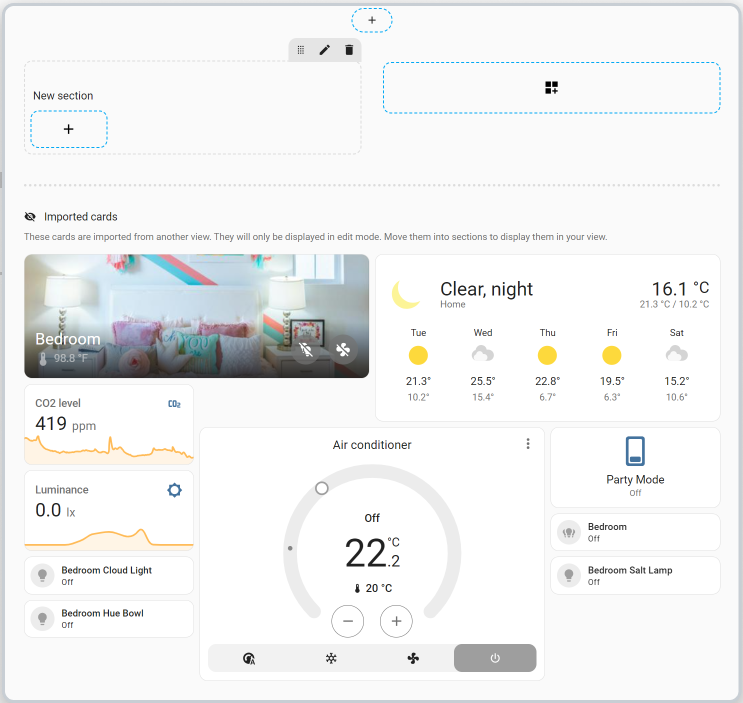Home Assistant Dashboard