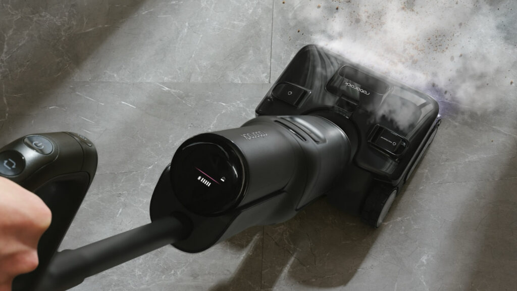 Roborock F25 Steam: Nass-Trockensauger wischt mit 180-Grad-Dampf statt Chemie