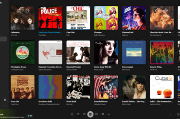 Music Assistant: Screenshot der Oberfläche
