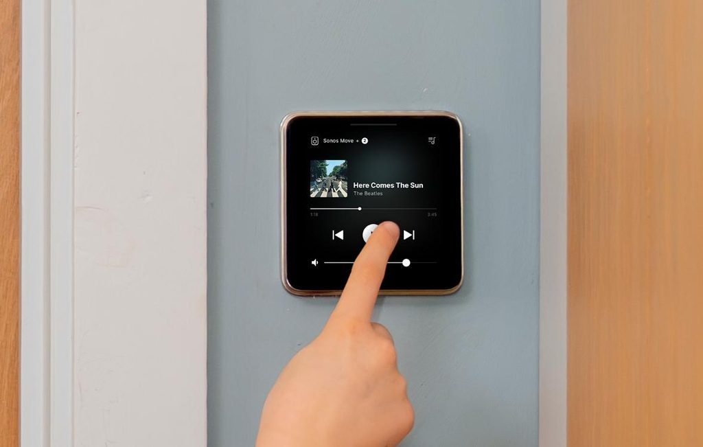 Wanddisplay für Sonos