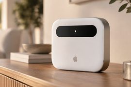 Apple soll Smart-Home-Kamera ohne Videoaufnahme planen KI generierte Illustration: So könnte eine mögliche Smart Home Kamera von Apple aussehen