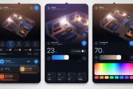 House Control: Smart Home als 3D-Modell in der Mac-Menüleiste