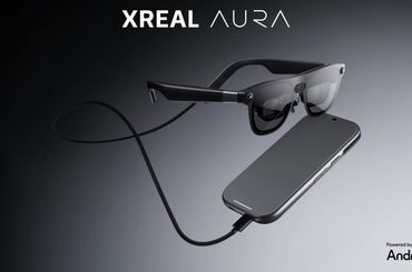 Xreal Aura: Neue Android-XR-Brille mit Kabel und Rechen-Puck